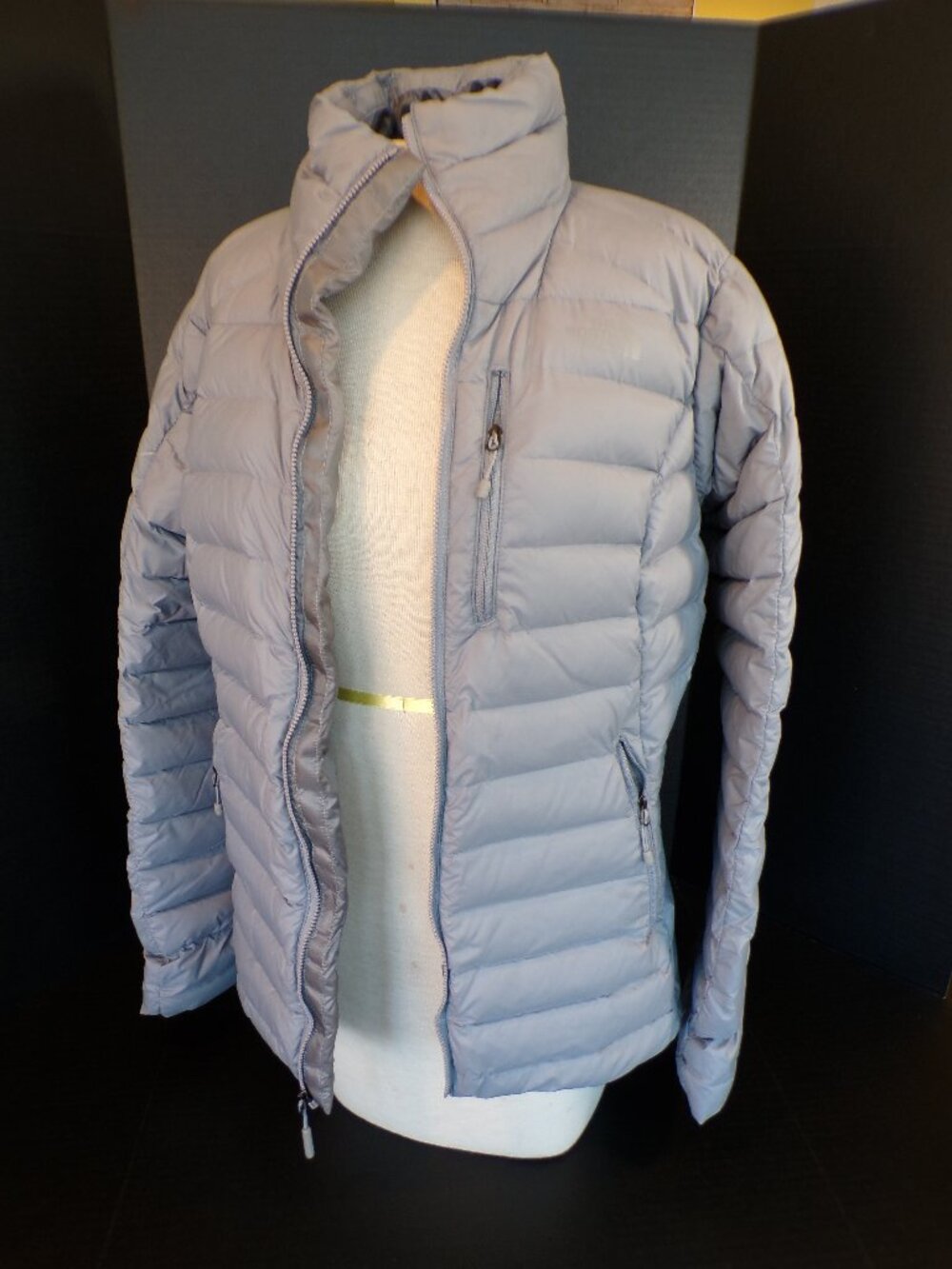 The North Face Womens Jacket Gray Goose Down 800 Morph Puffer Size Medium